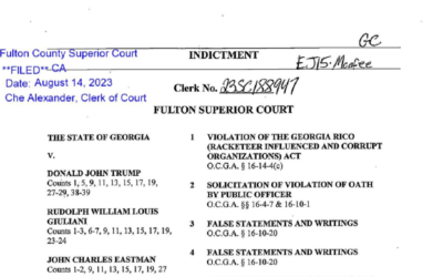 Georgia grand jury indicts former US President Trump, alleging ‘conspiracy to unlawfully change outcome’ of 2020 presidential election